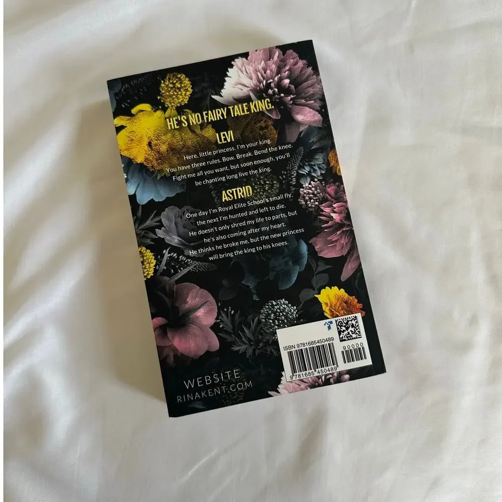 Cruel King By Rina Kent Royal Elite Oop Indie Paperback